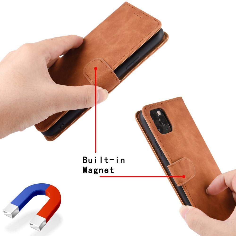 Ốp điện thoại da PU kiểu ví lật cho OPPO A9 2020/A5 2020 A8/A31 2020 A52/A72/A92 A15 A93 5G/A74 5G/A54 5G Realme C15 C11 C20 C21