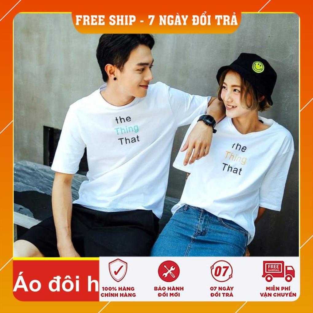 áo đôi the thing that hàng đẹp - XL66-78KG,nữ