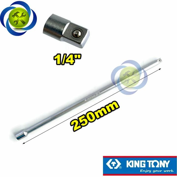 Đầu nối dài 1/4 Kingtony 2221-10 dài 250mm đầu vuông 6.35mm