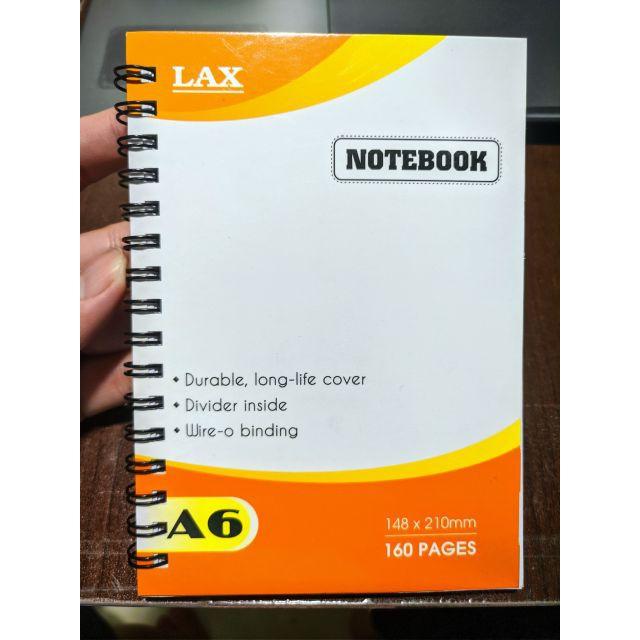 Sổ Lò Xo Bìa Giấy A6 160 Trang - Màu ngẫu nhiên