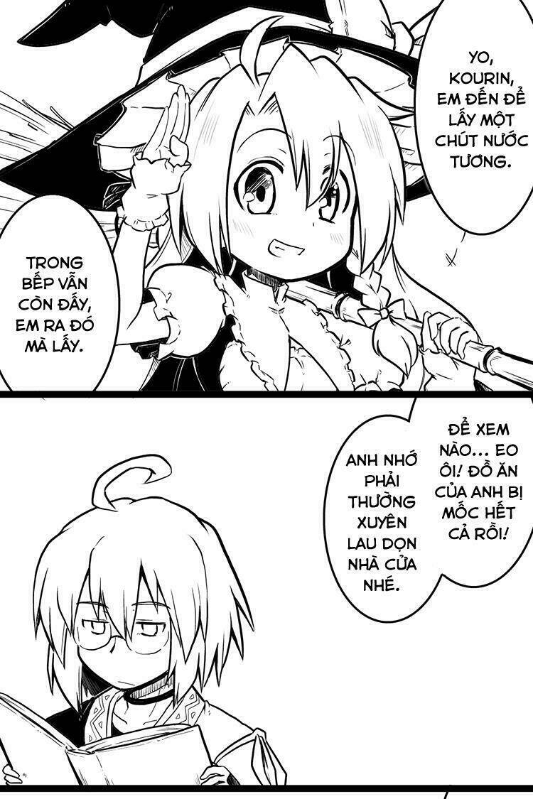 touhou project - truyện tranh bốn ô chapter 1 2