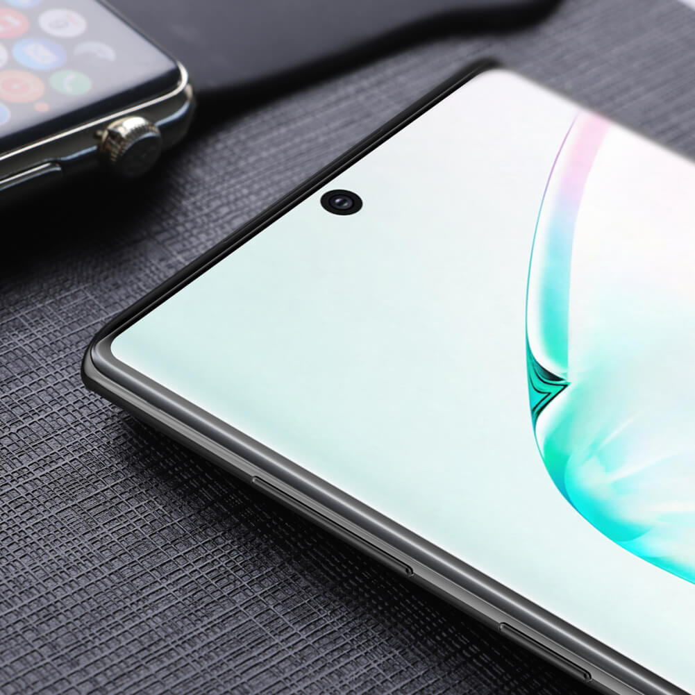 Miếng dán kính cường lực cho Samsung Galaxy Note 10 Plus full màn hình 3D hiệu Kuzoom Protective Glass - Hàng nhập khẩu