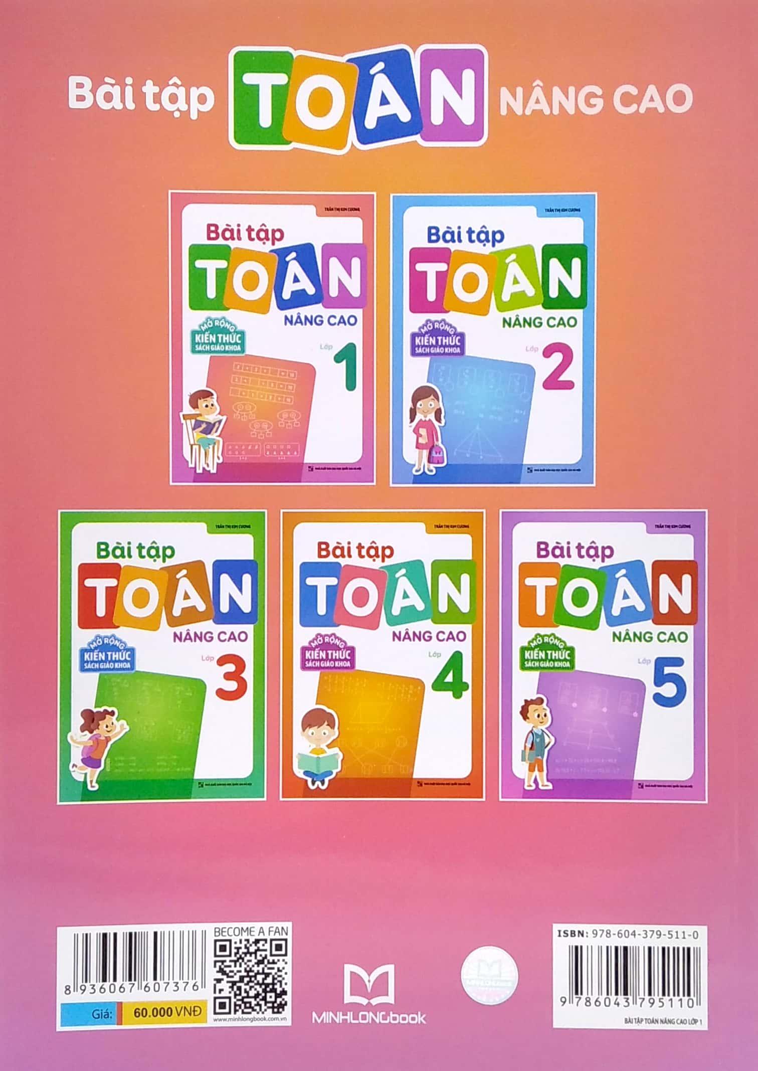 Bài Tập Toán Nâng Cao Lớp 1 - Mở Rộng Kiến Thức Sách Giáo Khoa