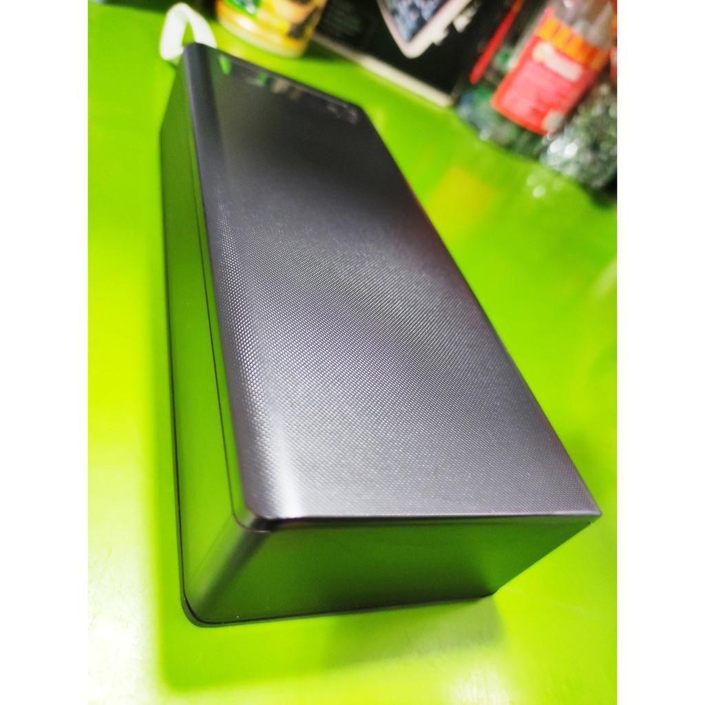Box sạc dự phòng 16 18650  micro USB Type-C dây da cao cấp