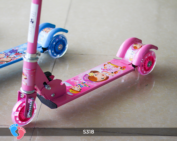 Xe trượt Scooter 3 bánh cho bé Broller BABY PLAZA S318-1