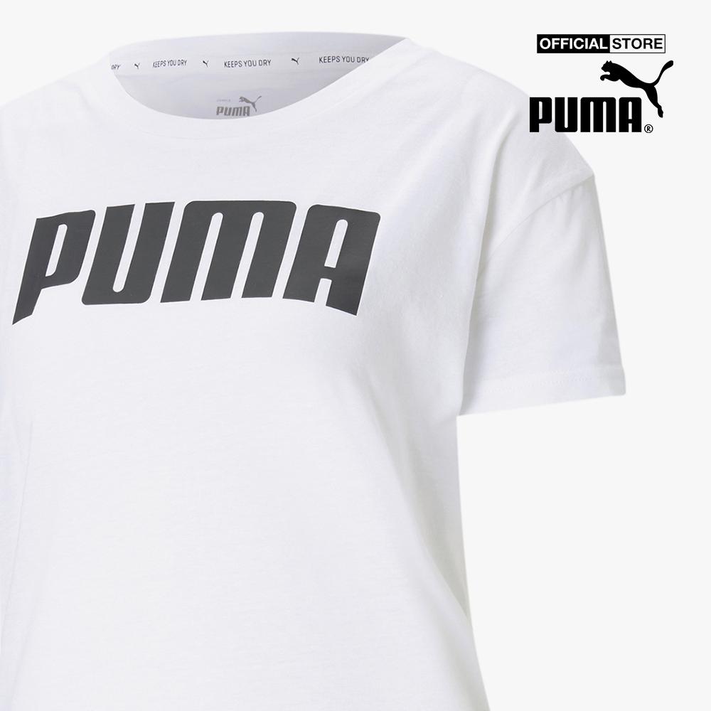 PUMA - Áo thun nữ tay ngắn RTG Logo 586454