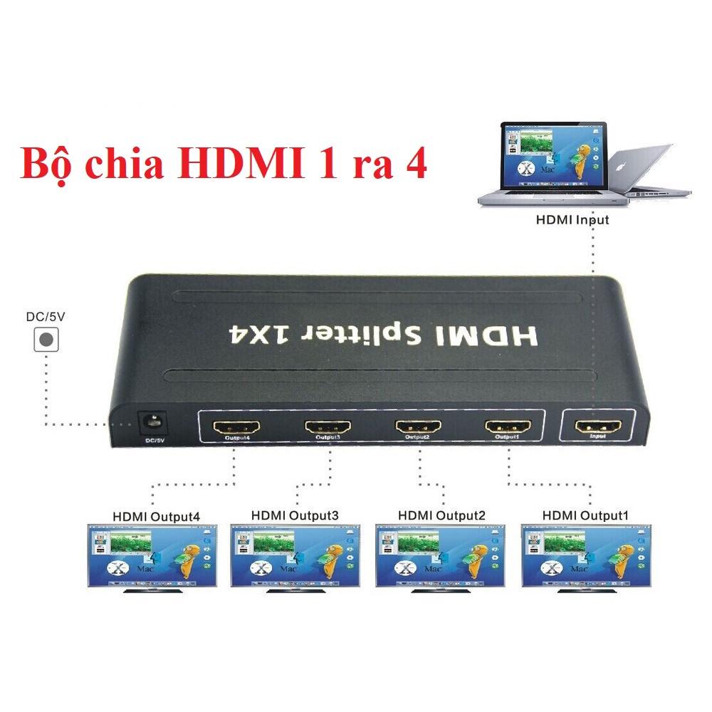 Bộ Chia HDMI 1 Ra 4 Mạch Dài Loại Tốt