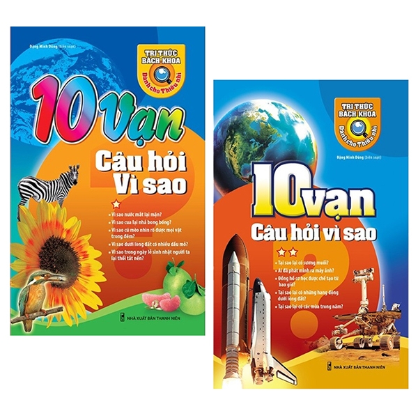 Combo 10 Vạn Câu Hỏi Vì Sao - Tập 1 Và 2