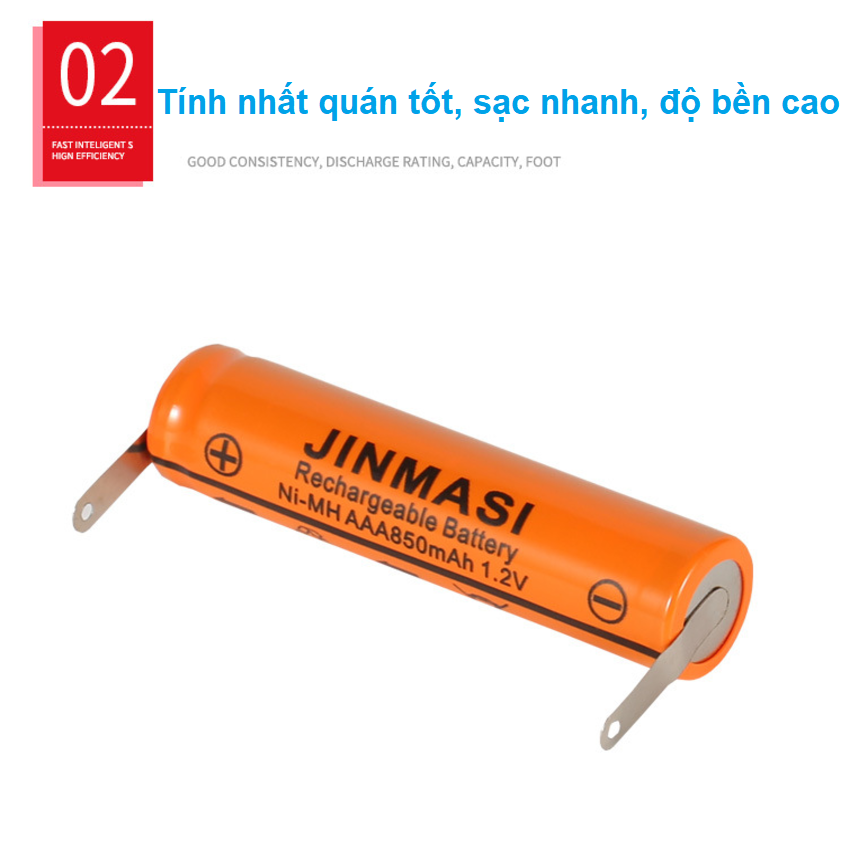 Pin dùng cho máy cạo râu Ni-MH 1.2V, 850mAh dùng cho máy cạo râu (PHI LIPS)