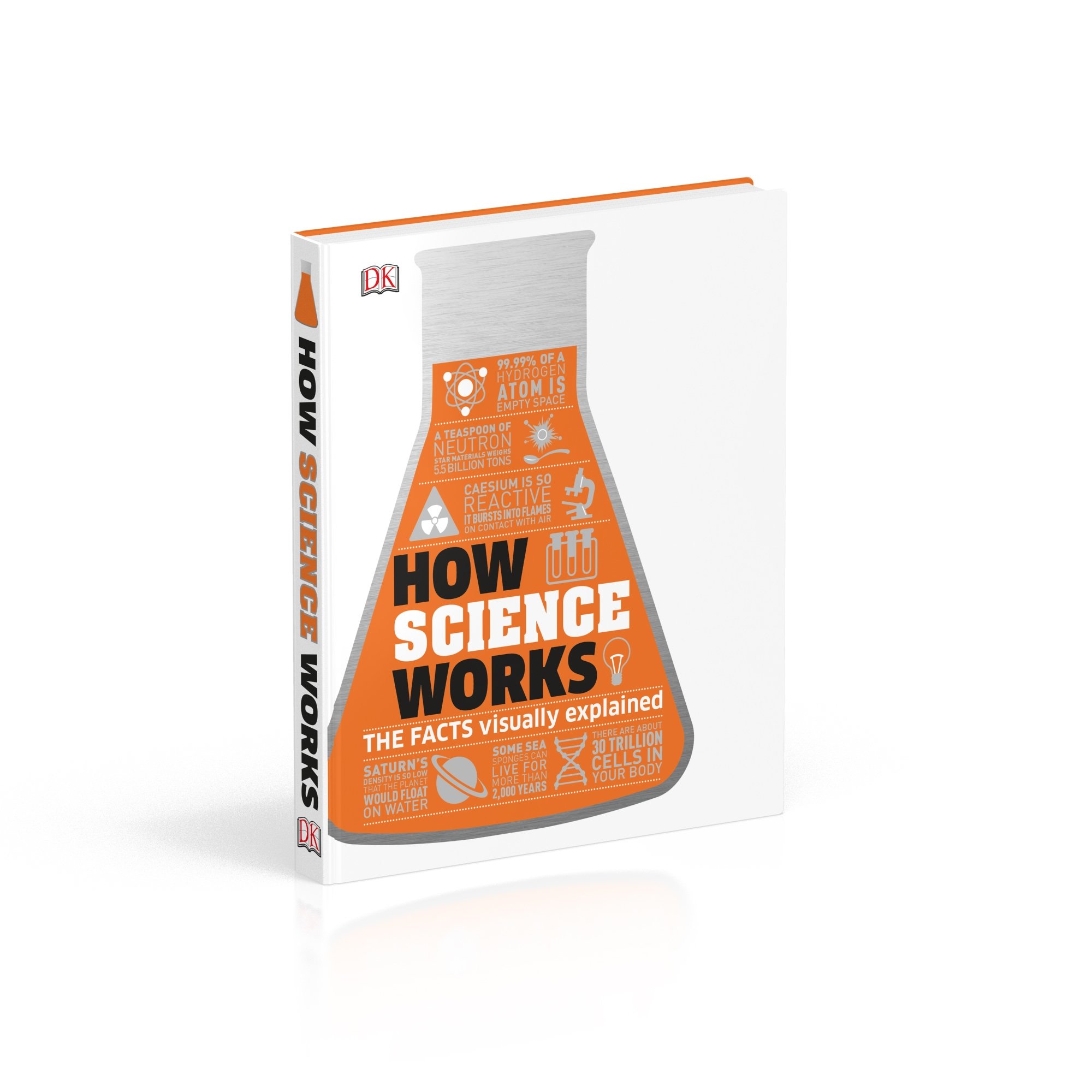 Sách How Science Works - Cuốn Sách 3 Trong 1 Cho Trẻ Yêu Thích Khoa Học Và Tiếng Anh - Á Châu Books, Bìa Cứng, In Màu