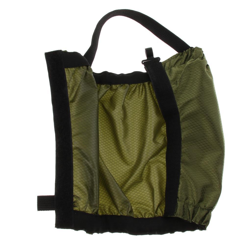 2 Pairs Outdoor Waterproof Walking Hiking Gaiters Leggings