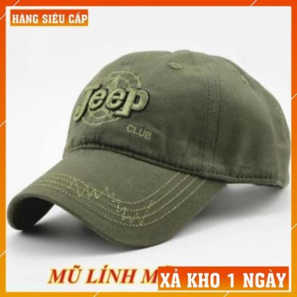 Nón Kết Nam Đẹp - Mũ Lưỡi Trai Lính Mỹ JEEP Giá Rẻ