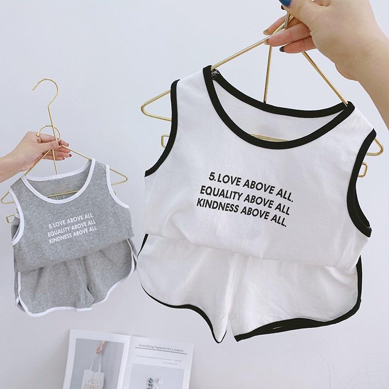 ĐỒ BỘ COTTON CHO BÉ TRAI GÁI CHẤT LIỆU COTTON TỪ 6-18KG