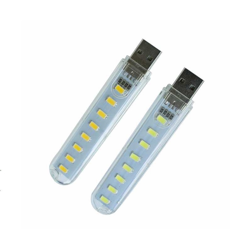 Hình ảnh Đèn led USB 8 bóng siêu sáng cắm cổng USB - HN