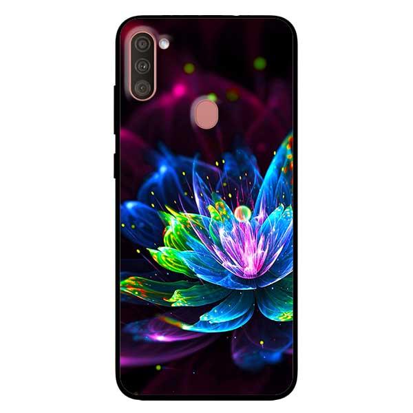 Ốp lưng dành cho Samsung Galaxy A11 - Mẫu Đơn Đa Sắc