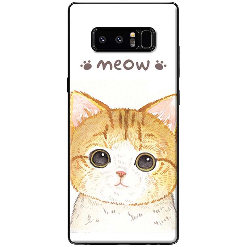 Ốp lưng dành cho Samsung Galaxy Note 8 mẫu Meow
