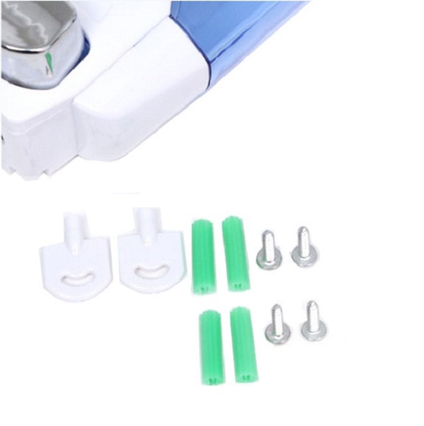 Hộp Đựng Nước Rửa Tay Loại 2 Bình Nhấn Treo Tường