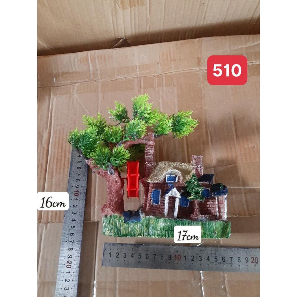 Mô hình Núi Tiểu Cảnh Bằng Nhựa Resin Chuyên Dụng Cho Trang Trí Bể Cá