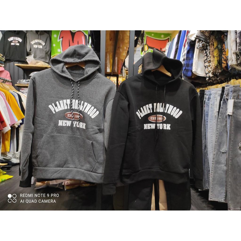 Áo Hoodie Nỉ In Hình và Chữ Unisex Nam và Nữ