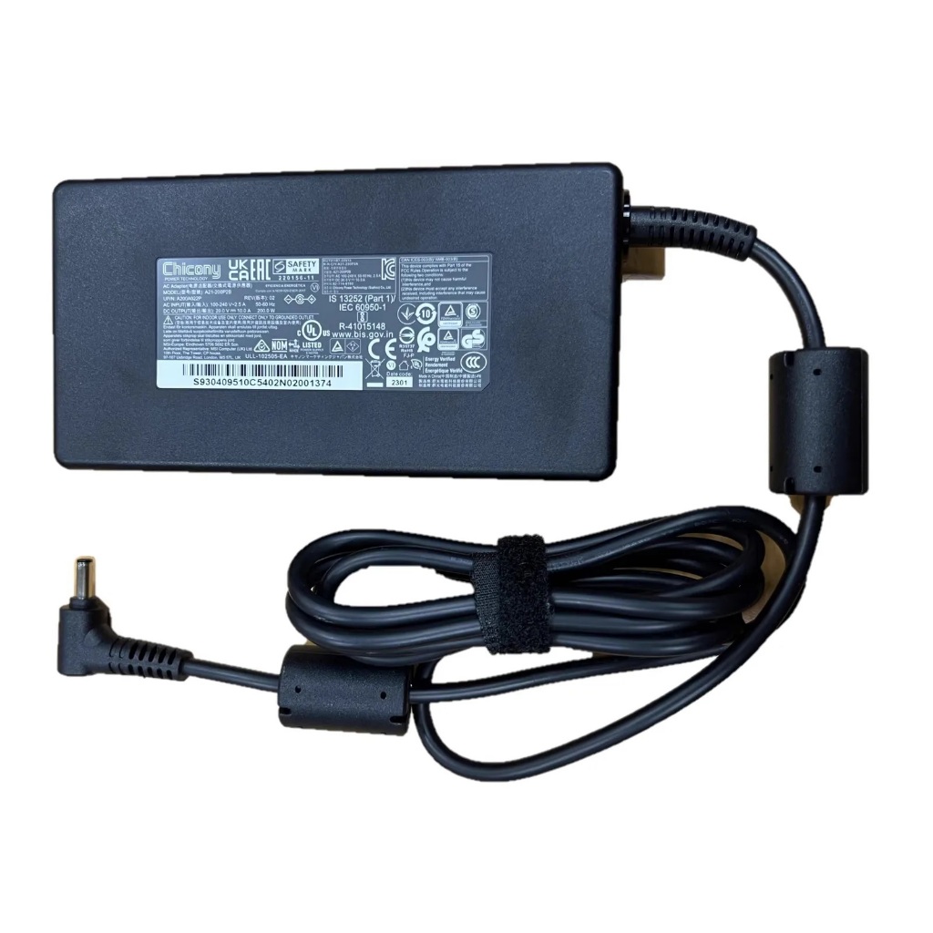 Sạc MSI Katana 15 B13VEK B13VGK B12VEK B12VFK B12VGK 200W Laptop Charger AC Adapter hàng nhập khẩu kèm dây nguồn