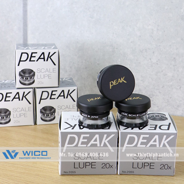Kính Lúp Peak Cầm Tay Có Vạch Thước | Model: 2055-20X | Độ Phóng Đại 20X
