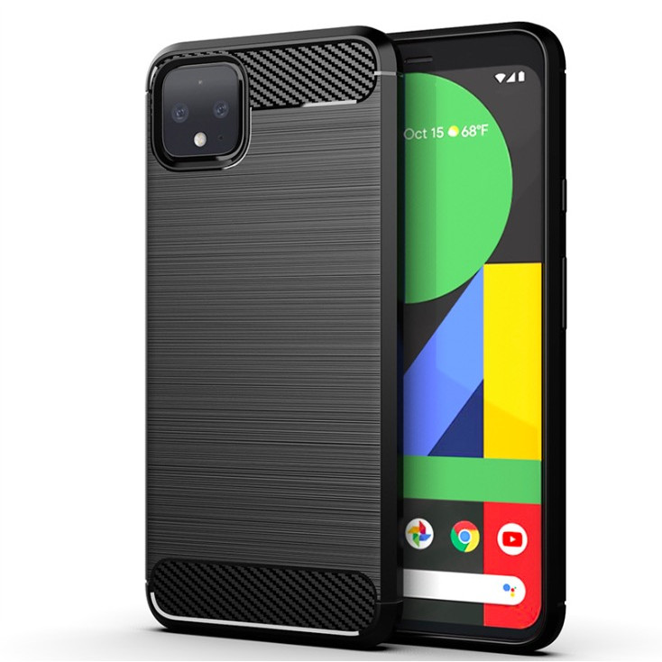 Ốp lưng chống sốc Vân Sợi Carbon cho Google Pixel 4 XL