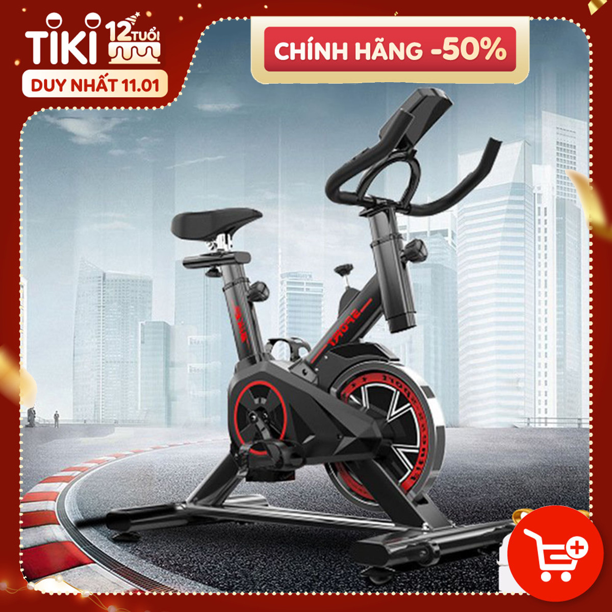 Xe đạp tập thể dục tại nhà, xe đạp thể thao Gym Sport Bike X7 bảo hành 24 tháng Gym 34