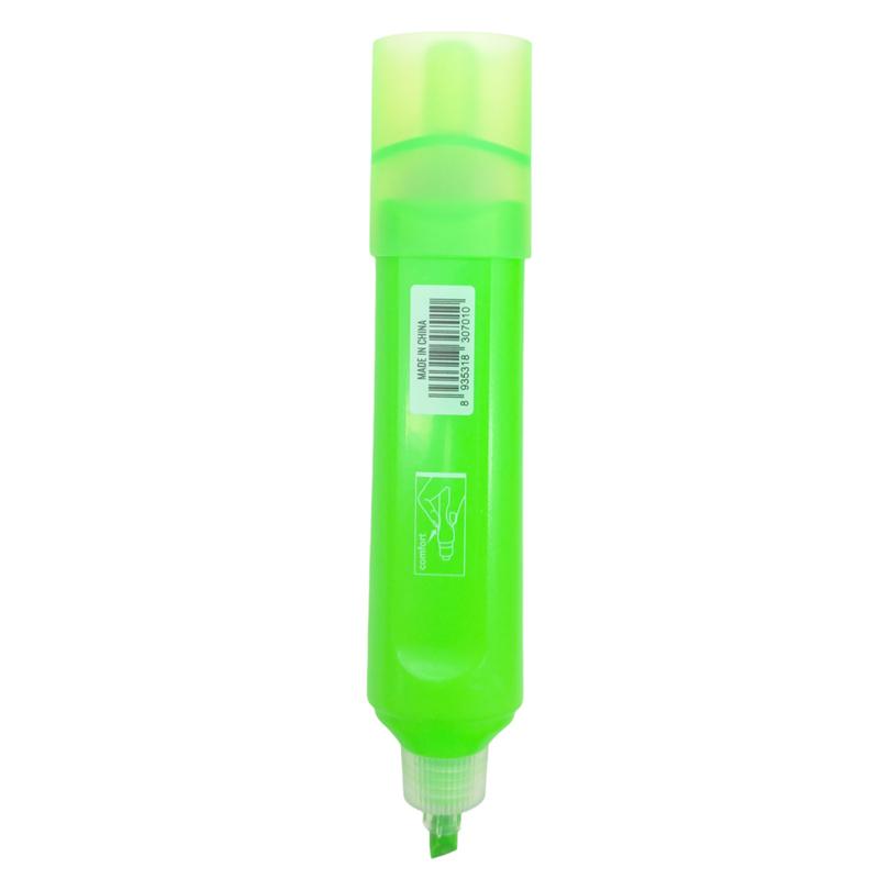 Bút Dạ Quang Thân Màu - Stacom HL113G - Màu Xanh Lá