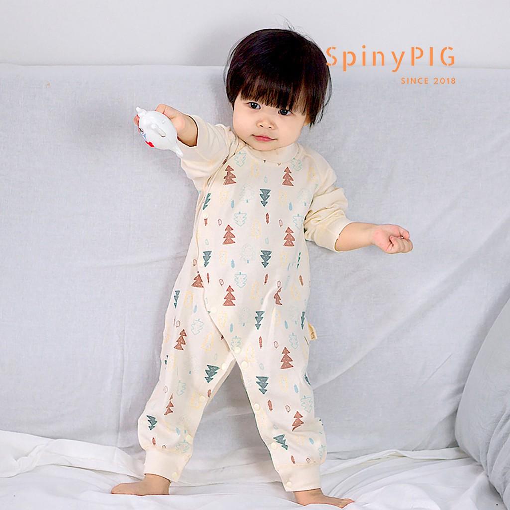 Quần áo sơ sinh 0-3 tuổi 100% COTTON HỮU CƠ TỰ NHIÊN không chất tẩy nhuộm bộ body thu đông cho bé siêu đáng yêu