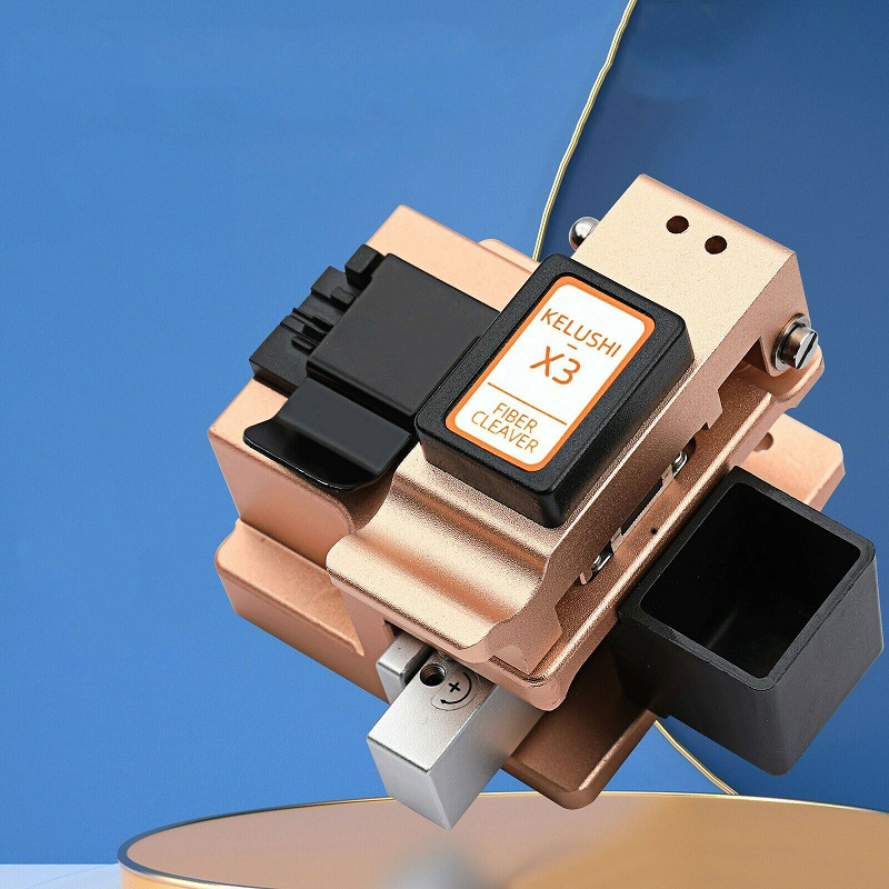 Dao Cắt Sợi Quang KELUSHI-X3 Tự Động Làm Sạch FTTH Có Độ Chính Xác Cao - Hàng Nhập Khẩu