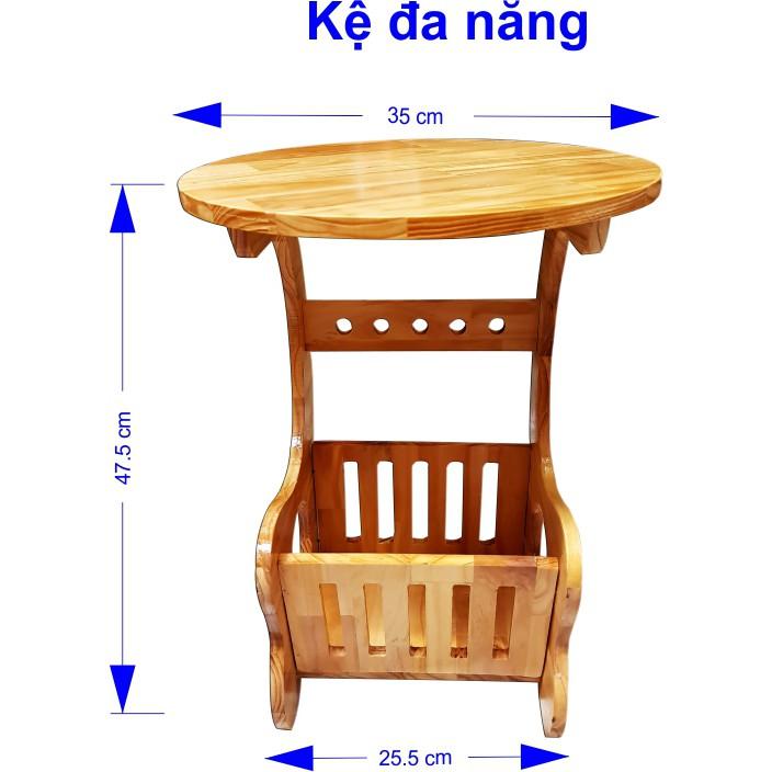 KỆ GỖ THÔNG ĐA NĂNG