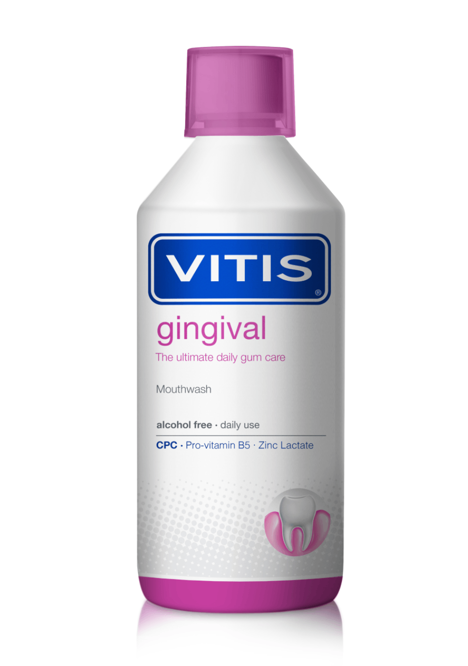 Nước súc miệng dành cho nướu nhạy cảm Vitis Gingival 500ml