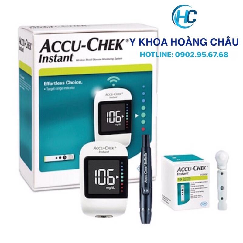 Bộ Máy đo đường huyết ACCU CHEK INSTANT (100% nhập khẩu Đức) (Tặng kèm 25 que)