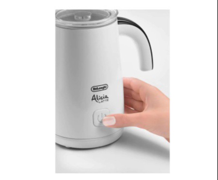 Máy tạo bọt sữa cao cấp Delonghi Alicia EMF2.W 250ml (500W) - Hàng Nhập Khẩu