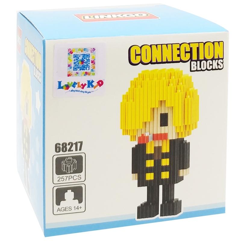 Đồ Chơi Lắp Ráp Mô Hình Nhân Vật One Piece - LinkGo 68217 - Sanji (257 Mảnh Ghép)