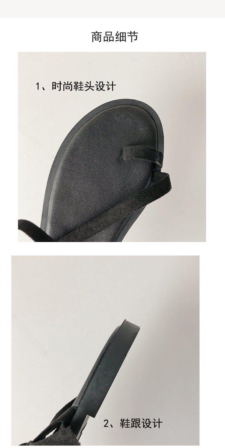 Xăng đan Đế Bằng Thiết Kế Xinh Xắn Hợp Thời Trang