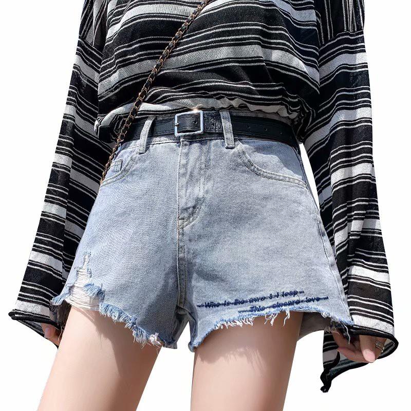 Quần Short Jeans Rách Thời Trang Nữ Cá Tính