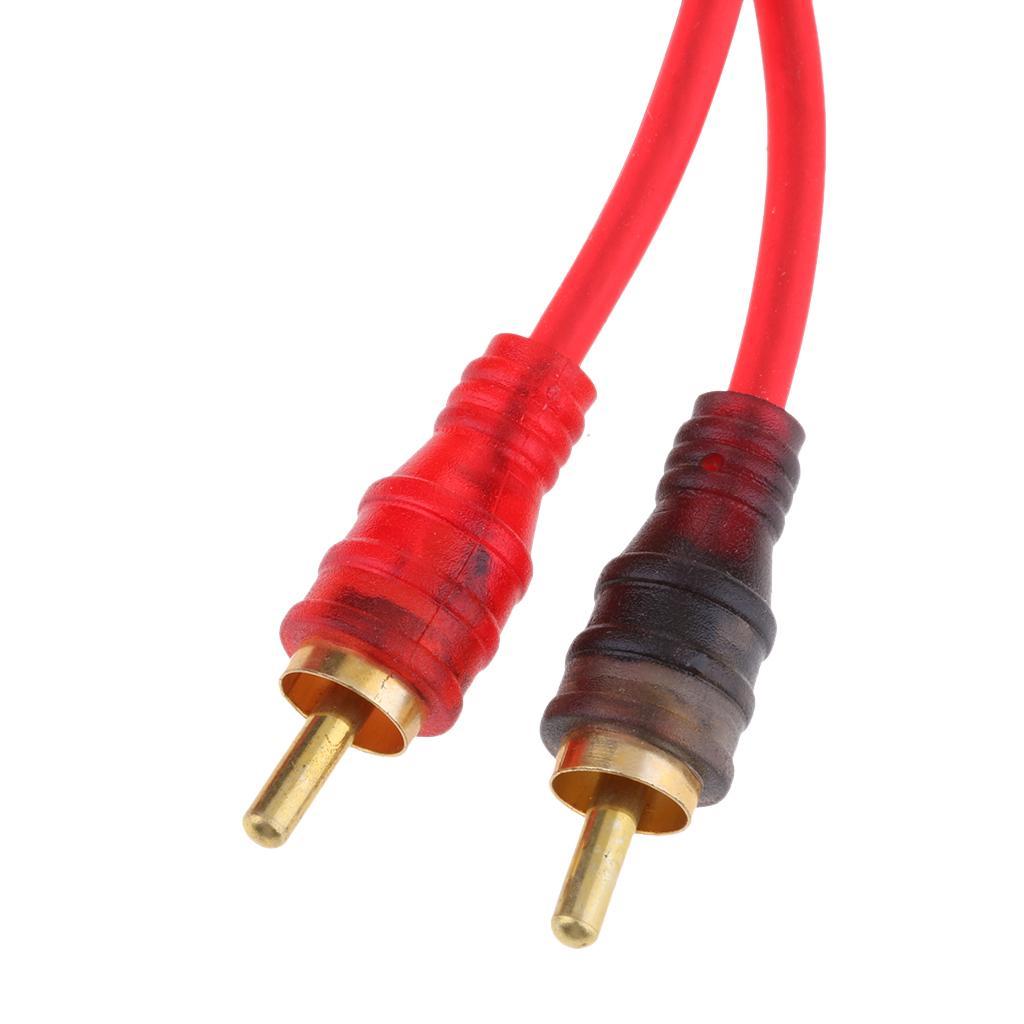 RCA Cable 3.5mm Male to 2-Male RCA Cable Splitter Audio RCA Male Cable