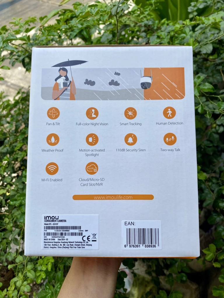 Camera Wifi Imou 3MP S31FEP Hàng Chính Hãng  | Ultra HD 2K | Ban đêm có màu | Tích hợp LOA, đàm thoại 2 chiều (Thay thế S21FEP)