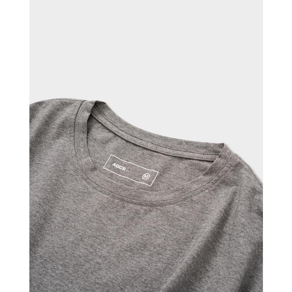 Áo Phông Nam AGCR Logo T-shirt - Xám