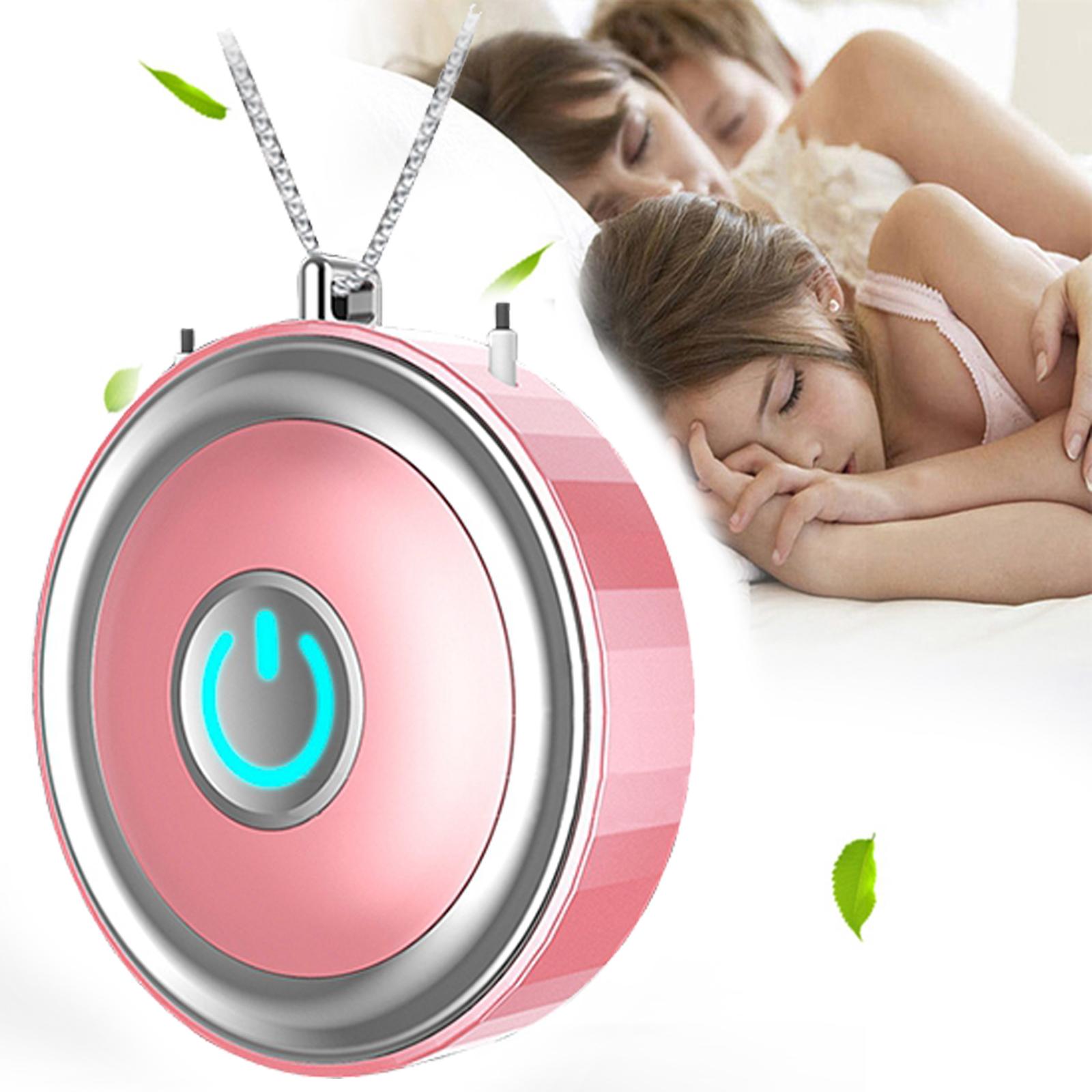Portable Wearable Air Purifier Personal Mini Air Necklace Air Freshener Low Noize USB Rechargable