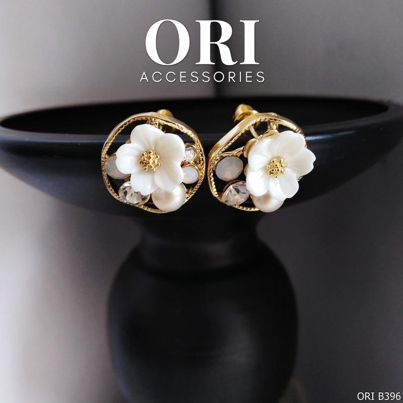 Khuyên tai nữ bông hoa đính đá Daisy xinh xắn thời trang ORI B396