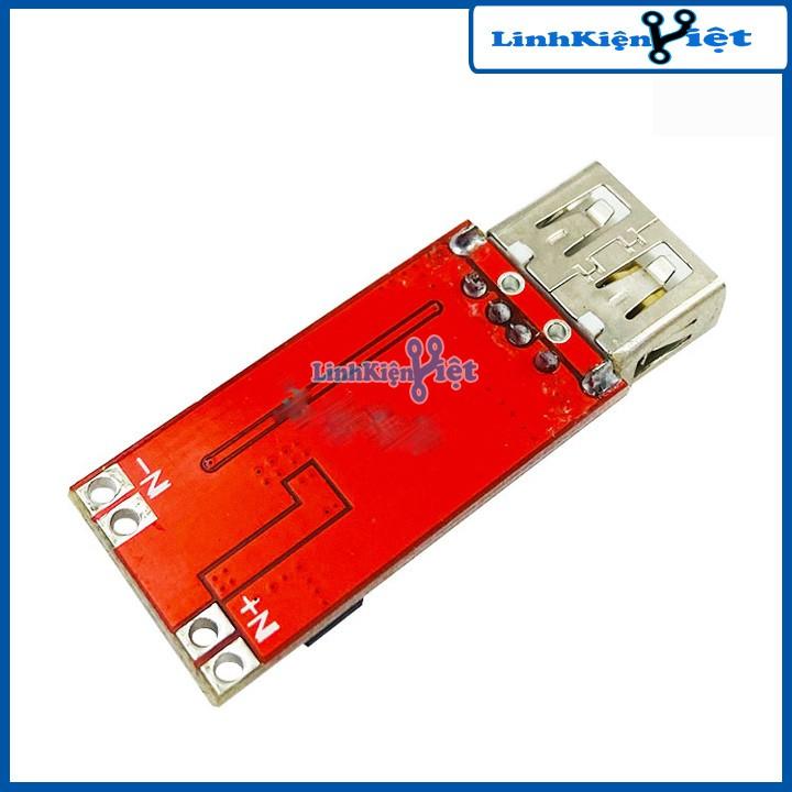 Module Hạ Áp Buck DC-DC 3A In 4.5 - 28VDC Out 5VDC 92% Đầu Ra USB