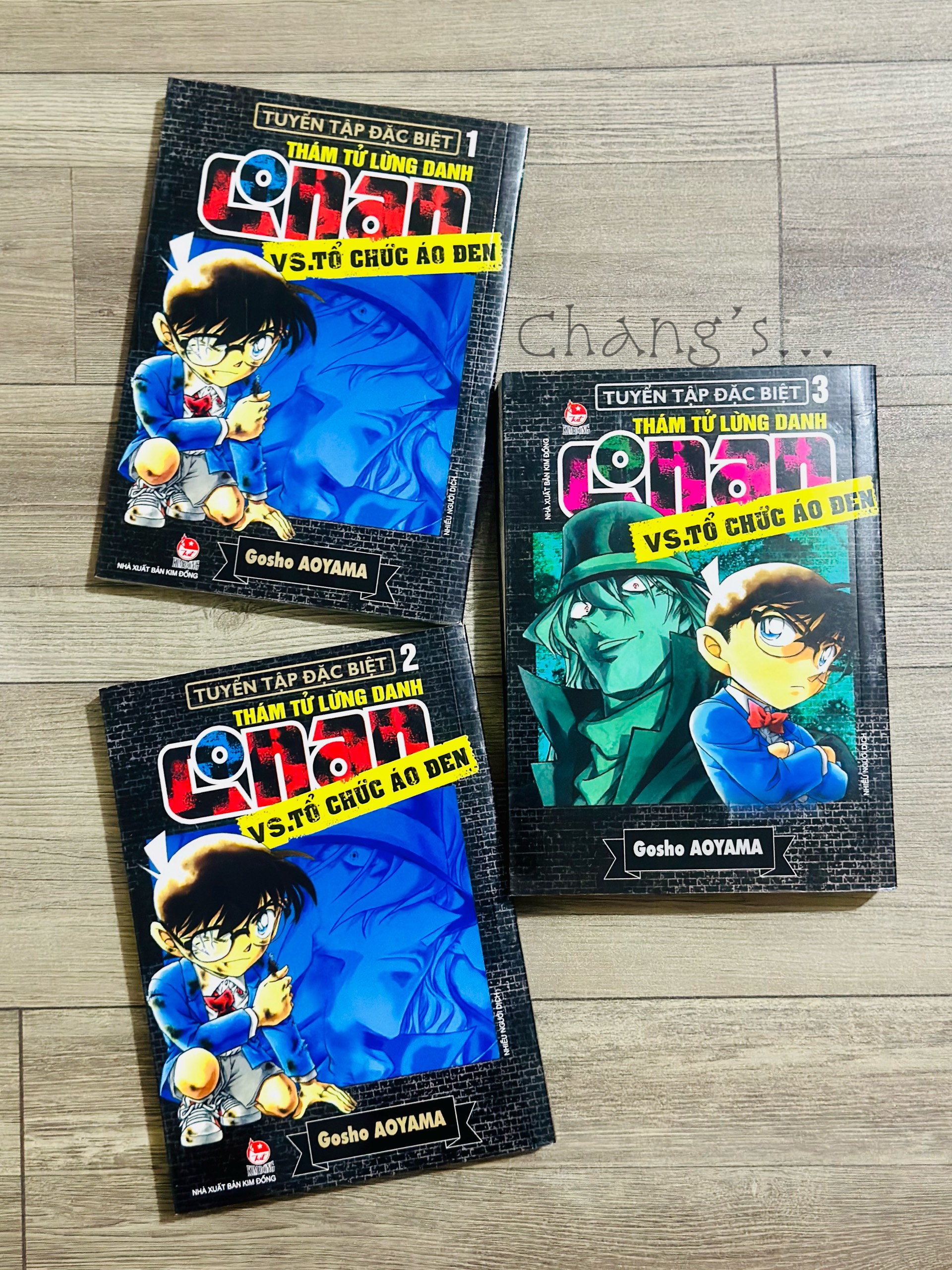 Thám Tử Lừng Danh Conan Tuyển Tập Đặc Biệt - Vs. Tổ Chức Áo Đen trọn bộ 4 tập