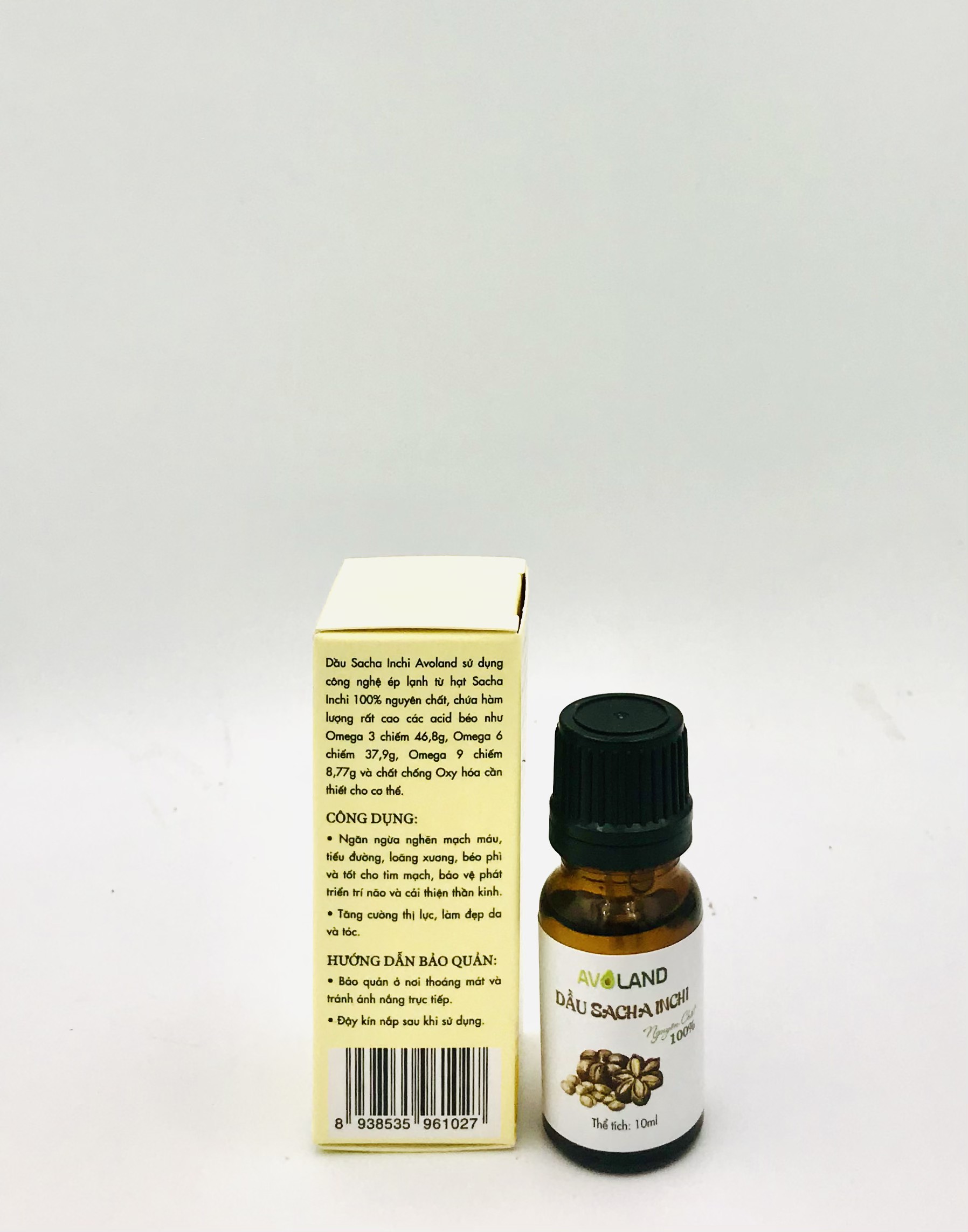 Dầu Sacha Inchi (Sachi) Avoland 10ml - Giàu Omega 3,6,9, tốt cho sức khỏe