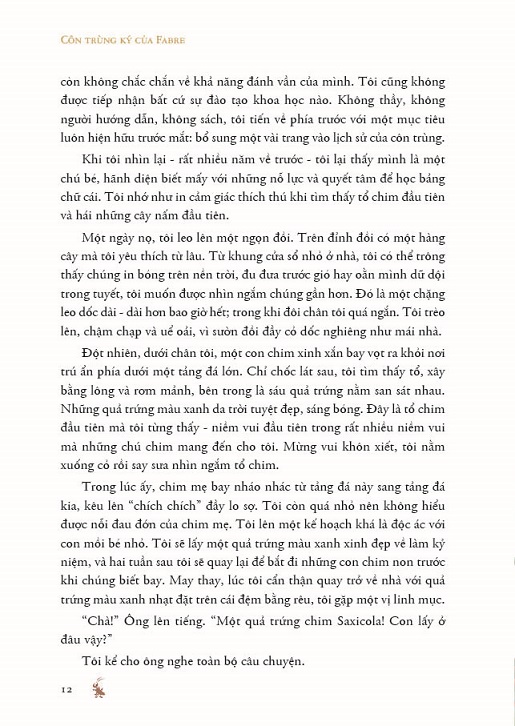 Côn Trùng Ký Của Fabre