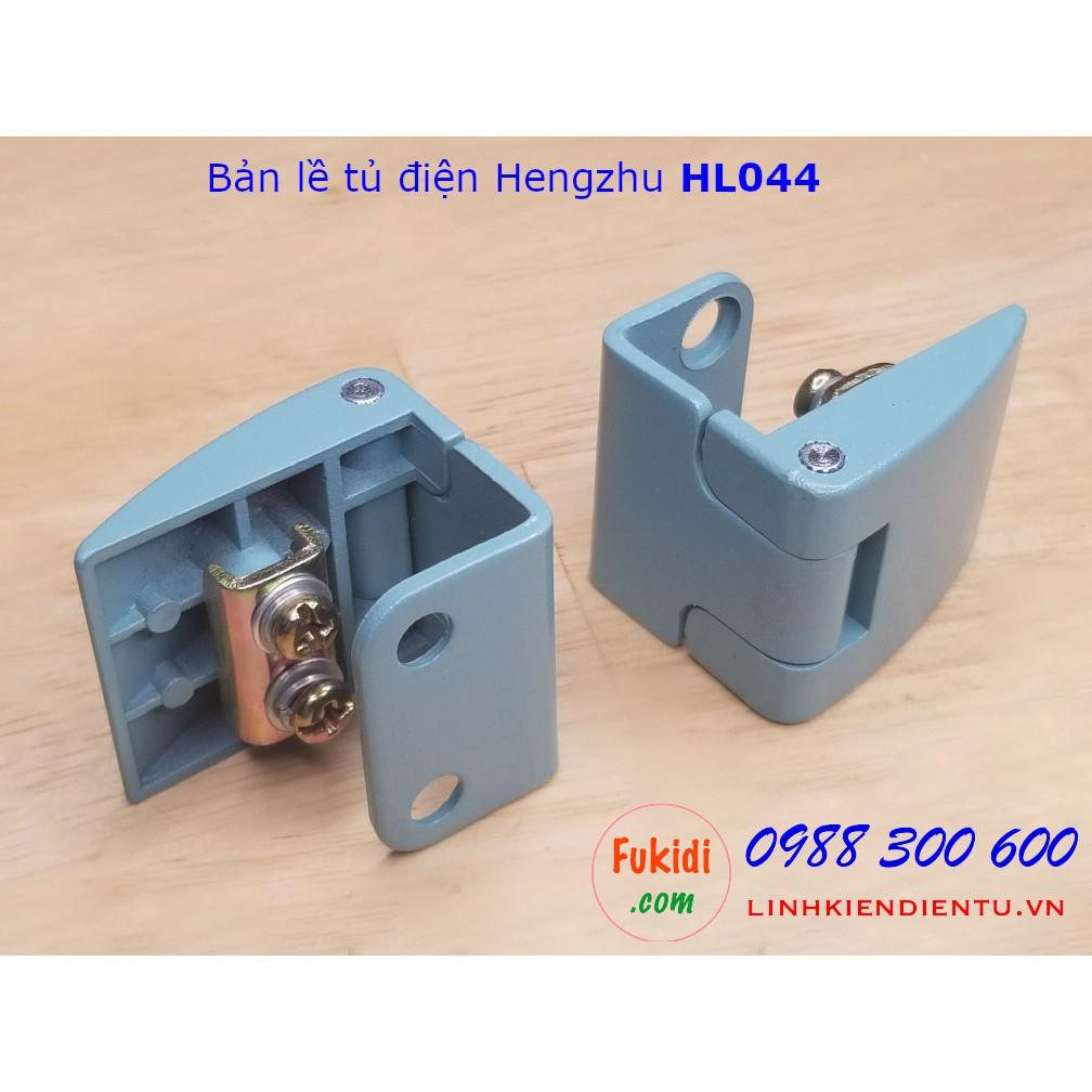 Bản lề tủ điện HL044 chất liệu hợp kim kẽm, size 46x40mm màu xanh và đen - HL044G | HL044B