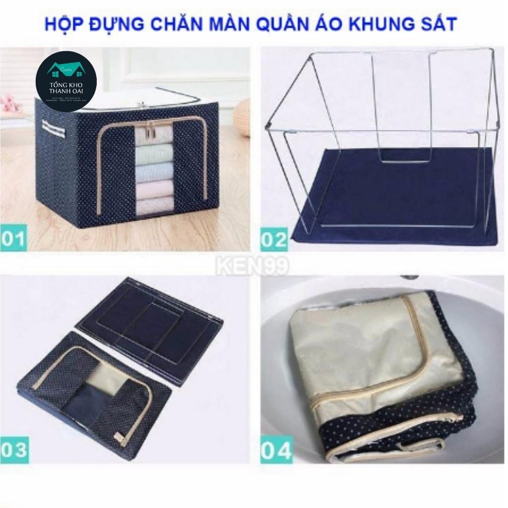 Túi Đựng Chăn Màn Khung Sắt Chắc Chán Kích Thước Lớn