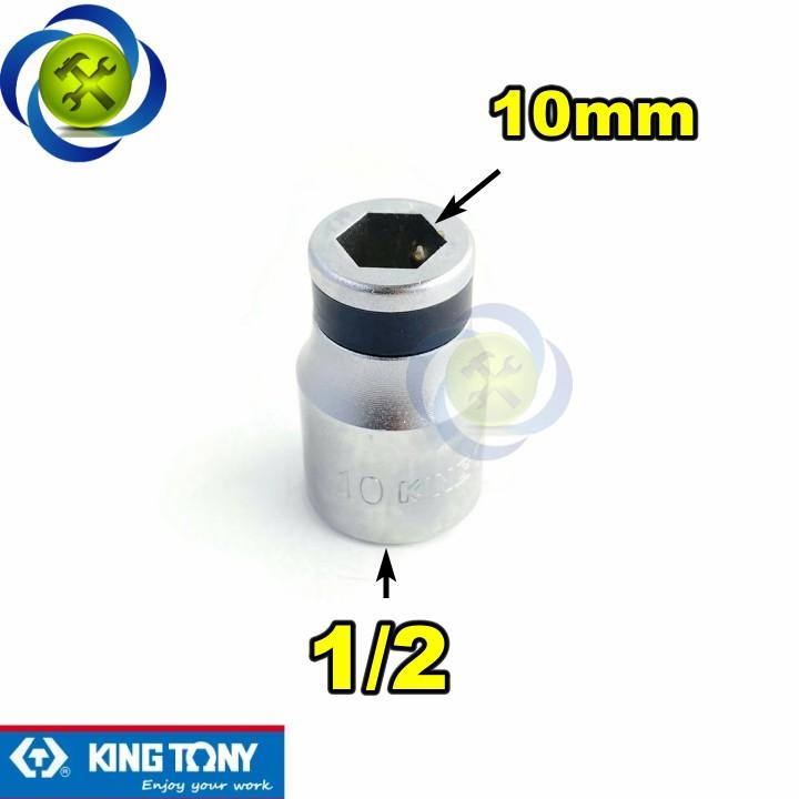 Đầu chuyển bulong 1/2 sang đầu vít đóng 10mm Kingtony 414810M