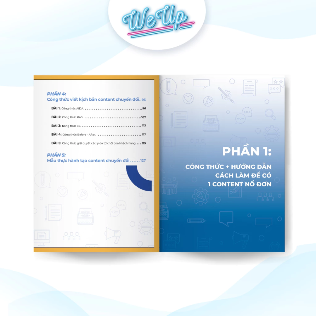 Combo 2 sách: 100 Bài mẫu content + Công cụ AI sản xuất content tự động
